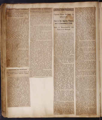 1882 Scrapbook of Newspaper Clippings Vo 1 069